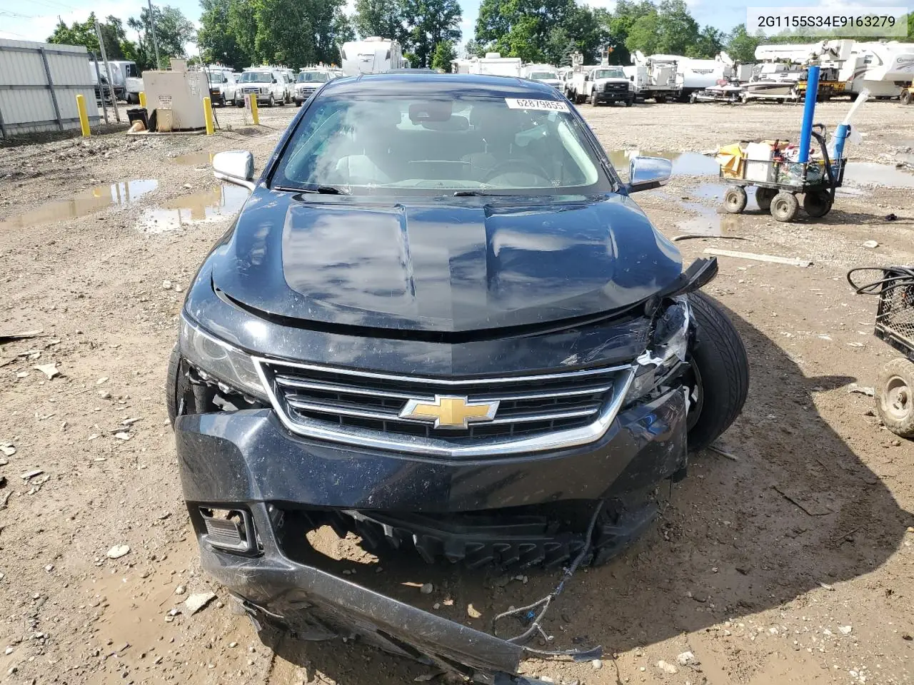 2014 Chevrolet Impala Ltz VIN: 2G1155S34E9163279 Lot: 62879855