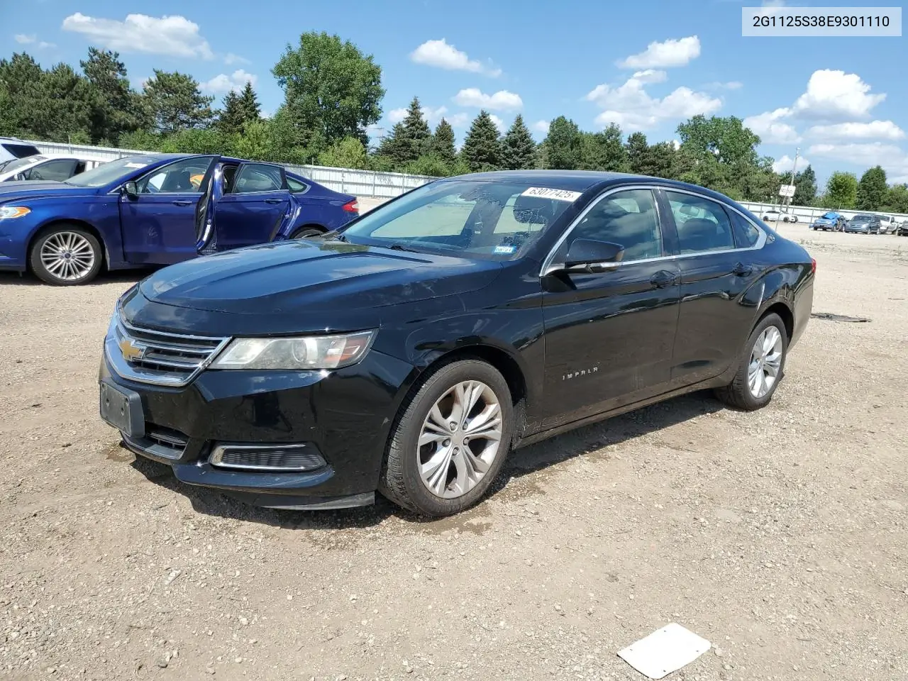 2014 Chevrolet Impala Lt VIN: 2G1125S38E9301110 Lot: 63077425