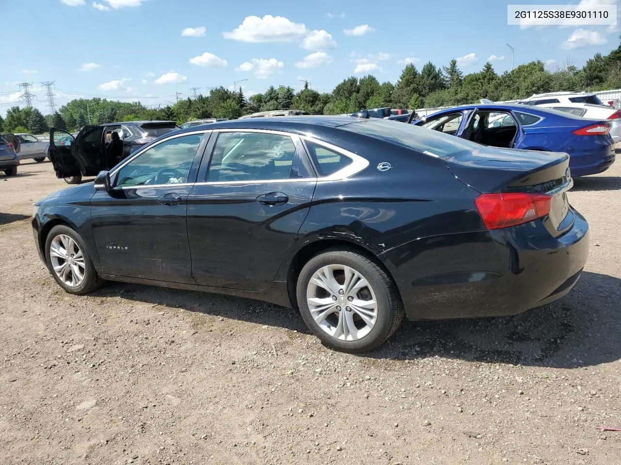 2014 Chevrolet Impala Lt VIN: 2G1125S38E9301110 Lot: 63077425