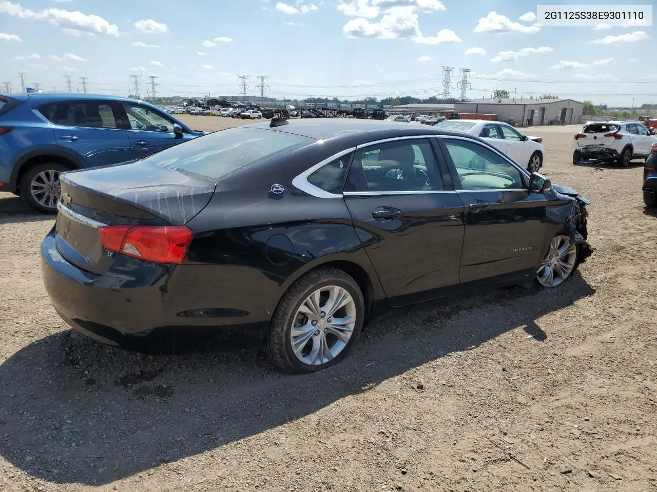 2014 Chevrolet Impala Lt VIN: 2G1125S38E9301110 Lot: 63077425
