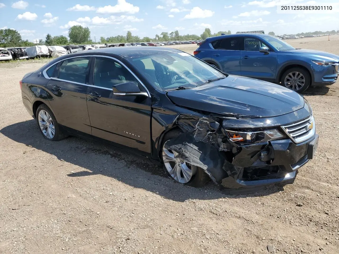 2014 Chevrolet Impala Lt VIN: 2G1125S38E9301110 Lot: 63077425