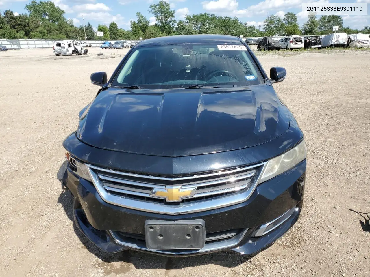 2014 Chevrolet Impala Lt VIN: 2G1125S38E9301110 Lot: 63077425