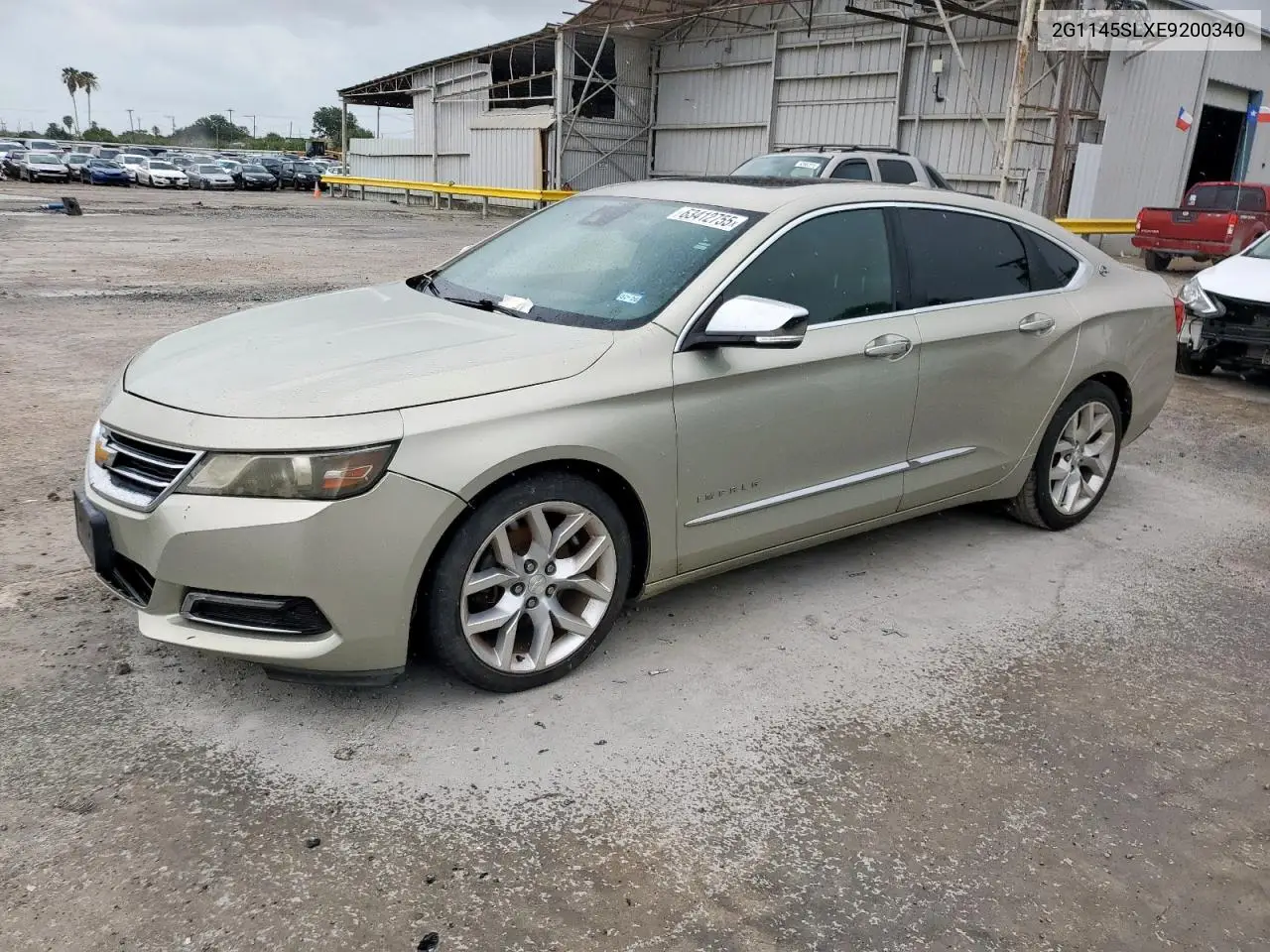 2014 Chevrolet Impala Ltz VIN: 2G1145SLXE9200340 Lot: 63412755