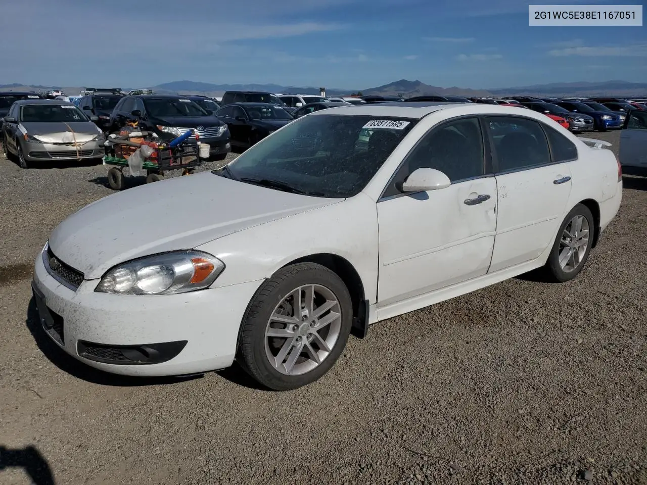 2014 Chevrolet Impala Limited Ltz VIN: 2G1WC5E38E1167051 Lot: 63511595