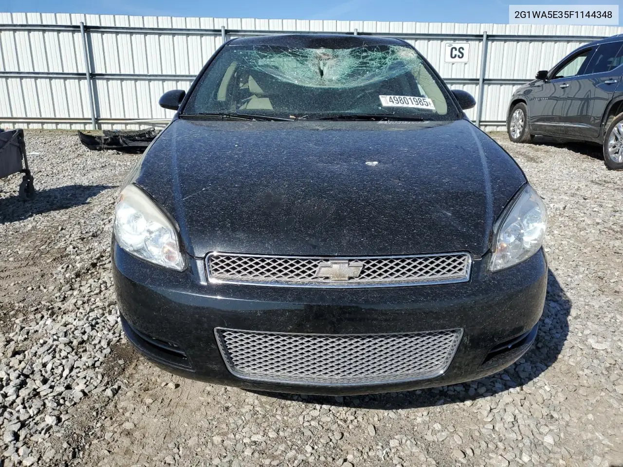 2015 Chevrolet Impala Limited Ls VIN: 2G1WA5E35F1144348 Lot: 49801985