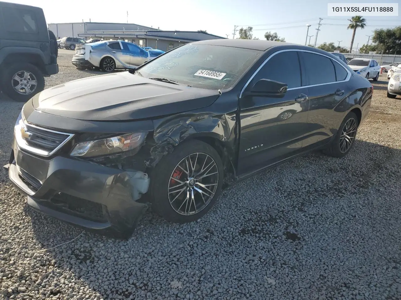 2015 Chevrolet Impala Ls VIN: 1G11X5SL4FU118888 Lot: 54168955