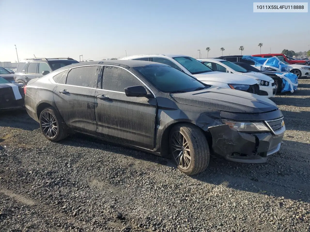 2015 Chevrolet Impala Ls VIN: 1G11X5SL4FU118888 Lot: 54168955