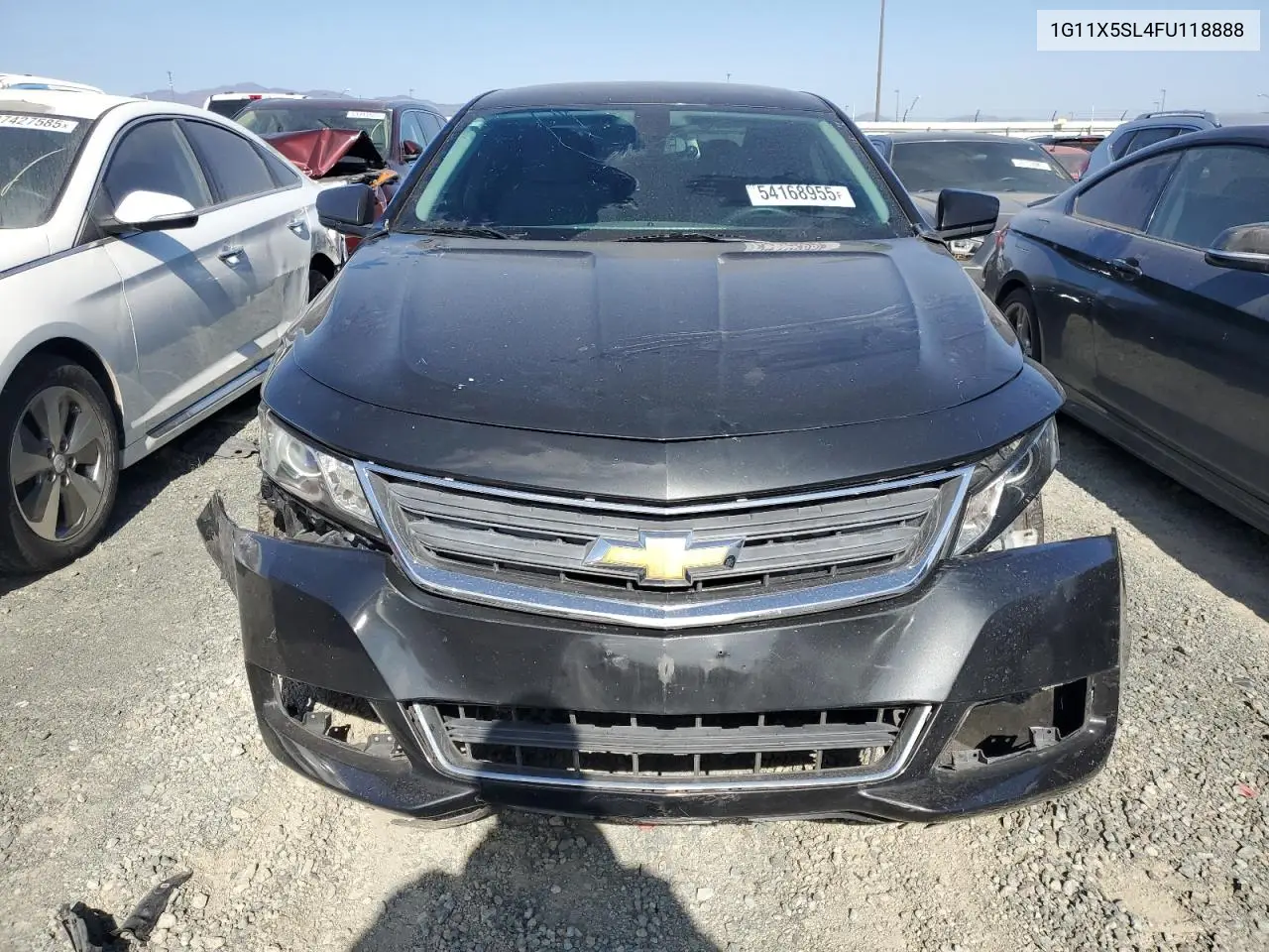 2015 Chevrolet Impala Ls VIN: 1G11X5SL4FU118888 Lot: 54168955