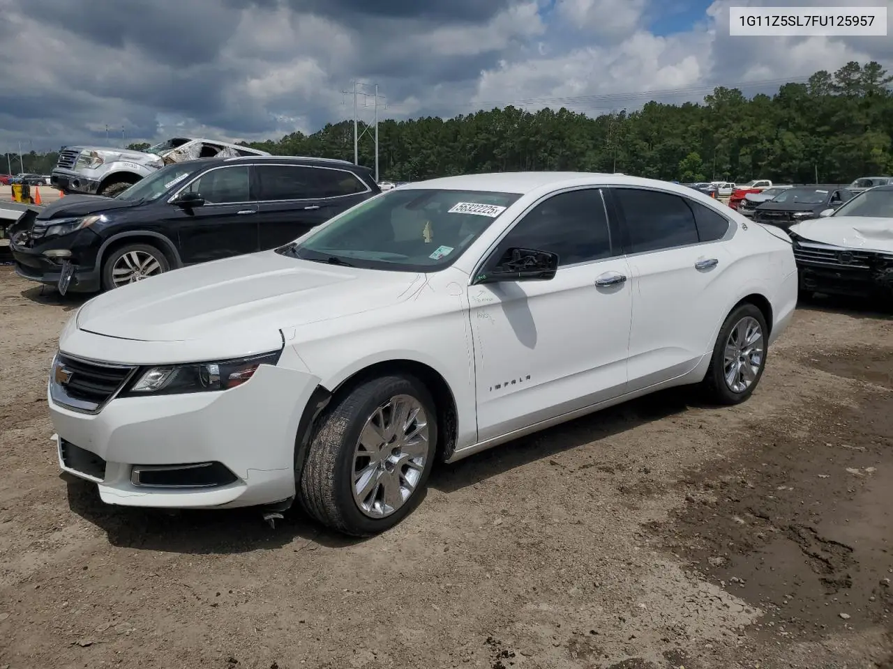 2015 Chevrolet Impala Ls VIN: 1G11Z5SL7FU125957 Lot: 56322225