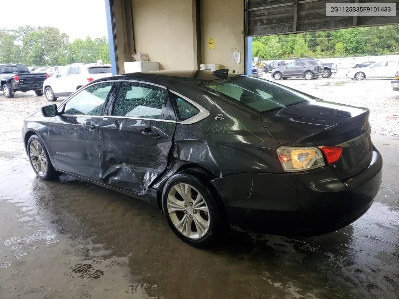 2015 Chevrolet Impala Lt VIN: 2G1125S35F9101433 Lot: 56333875