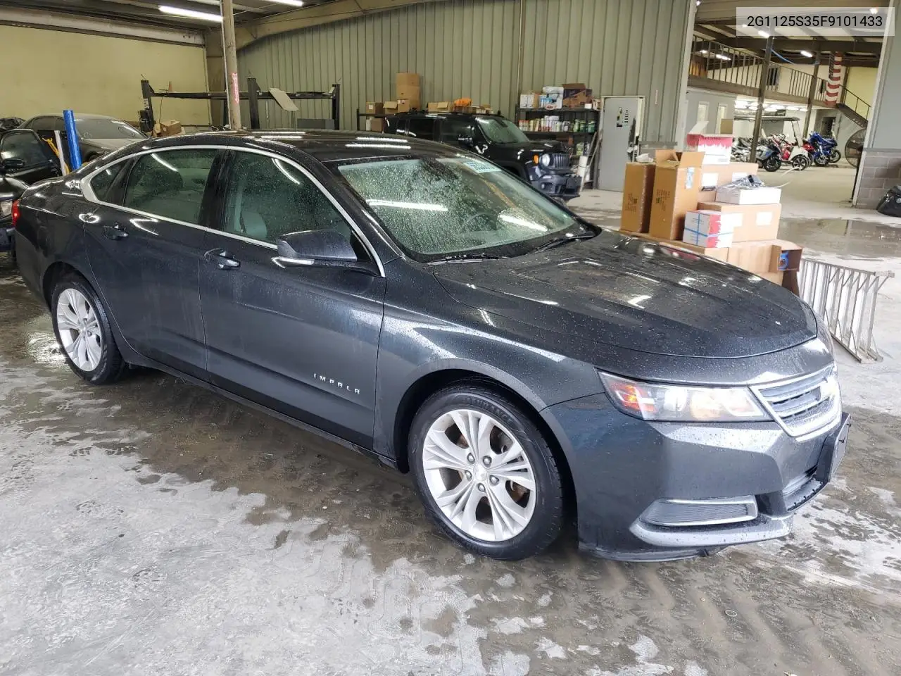 2015 Chevrolet Impala Lt VIN: 2G1125S35F9101433 Lot: 56333875
