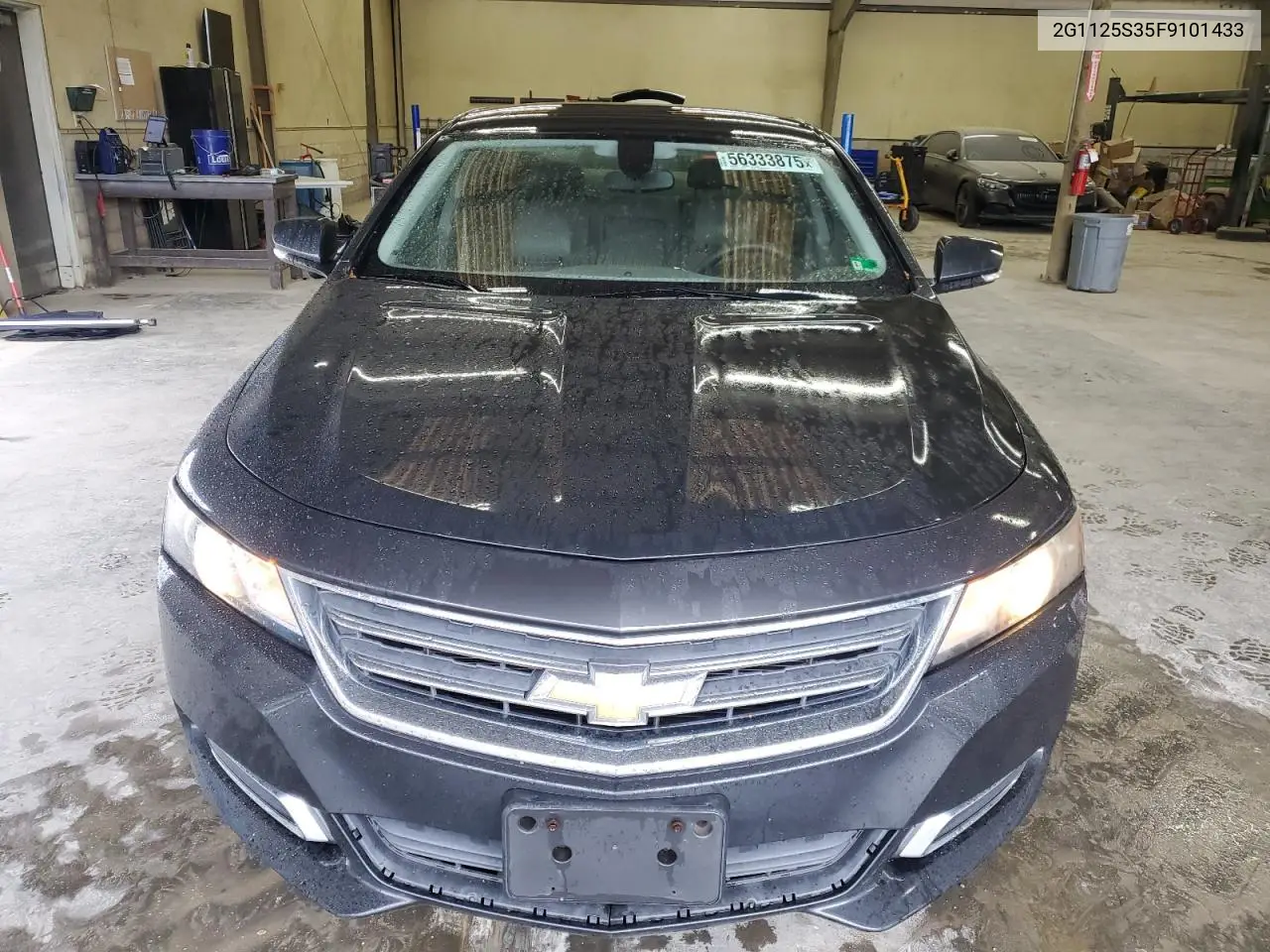 2015 Chevrolet Impala Lt VIN: 2G1125S35F9101433 Lot: 56333875