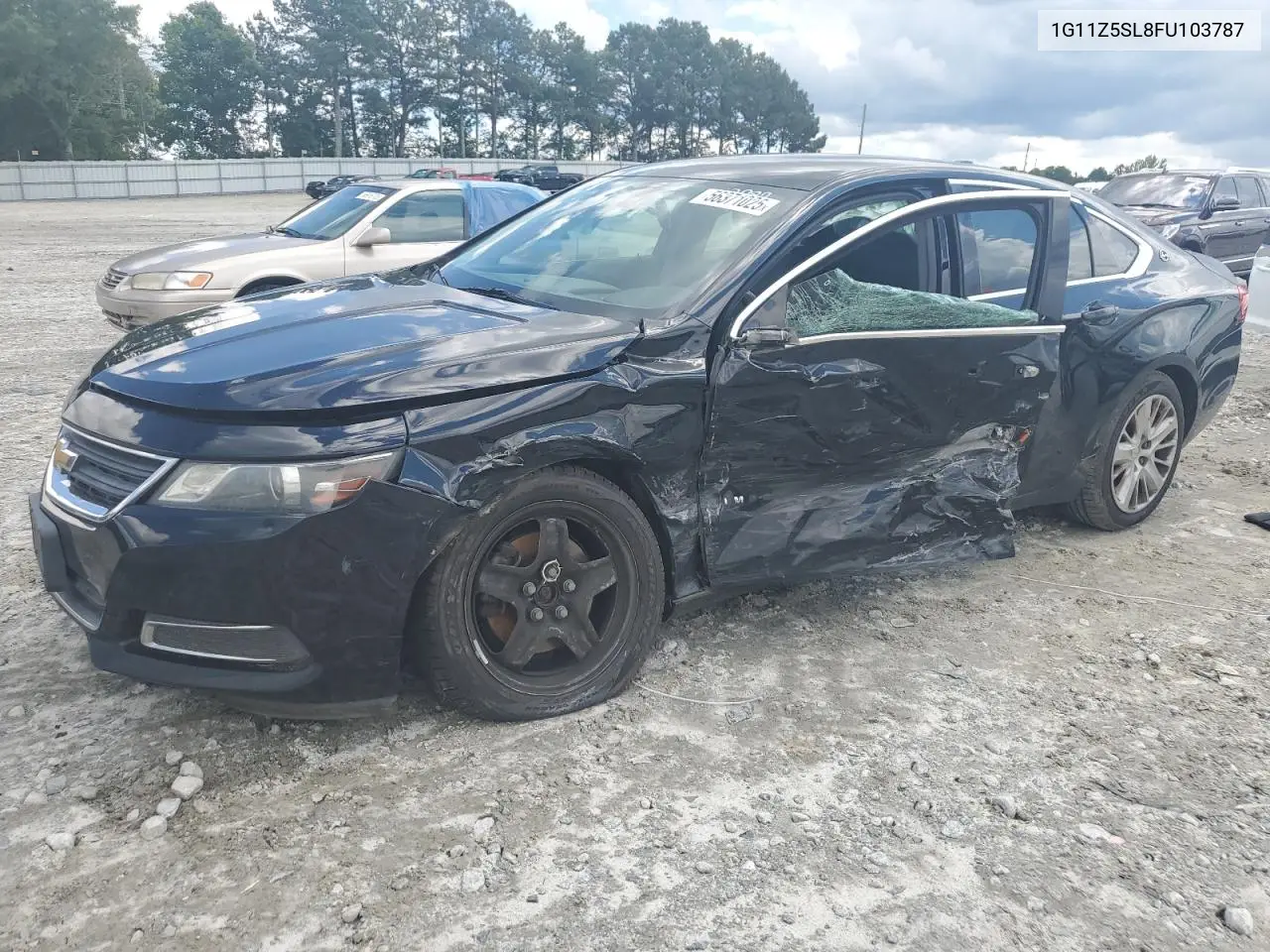2015 Chevrolet Impala Ls VIN: 1G11Z5SL8FU103787 Lot: 56371025