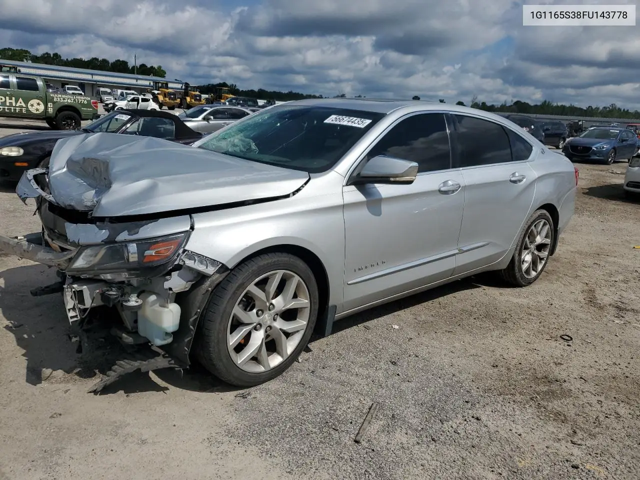 2015 Chevrolet Impala Ltz VIN: 1G1165S38FU143778 Lot: 56674435