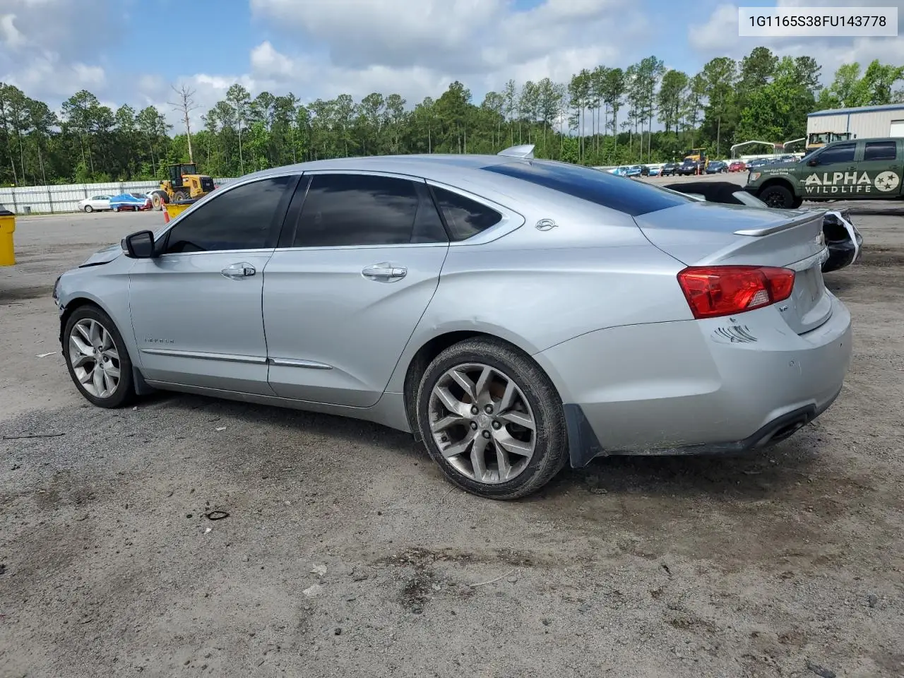 2015 Chevrolet Impala Ltz VIN: 1G1165S38FU143778 Lot: 56674435