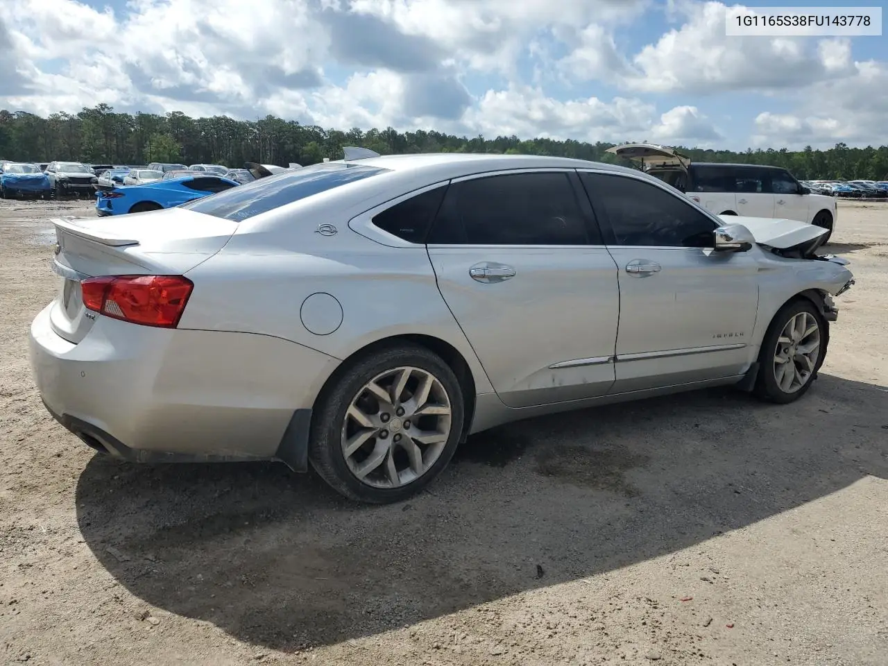 2015 Chevrolet Impala Ltz VIN: 1G1165S38FU143778 Lot: 56674435