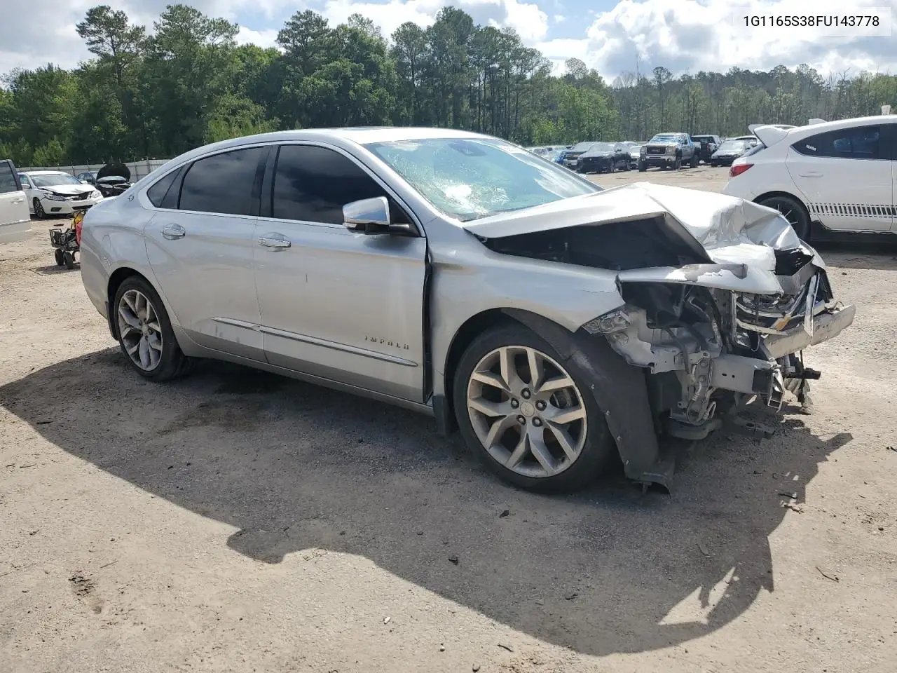 2015 Chevrolet Impala Ltz VIN: 1G1165S38FU143778 Lot: 56674435