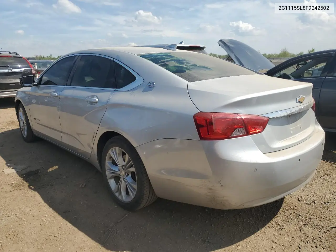 2015 Chevrolet Impala Lt VIN: 2G1115SL8F9242502 Lot: 56852385
