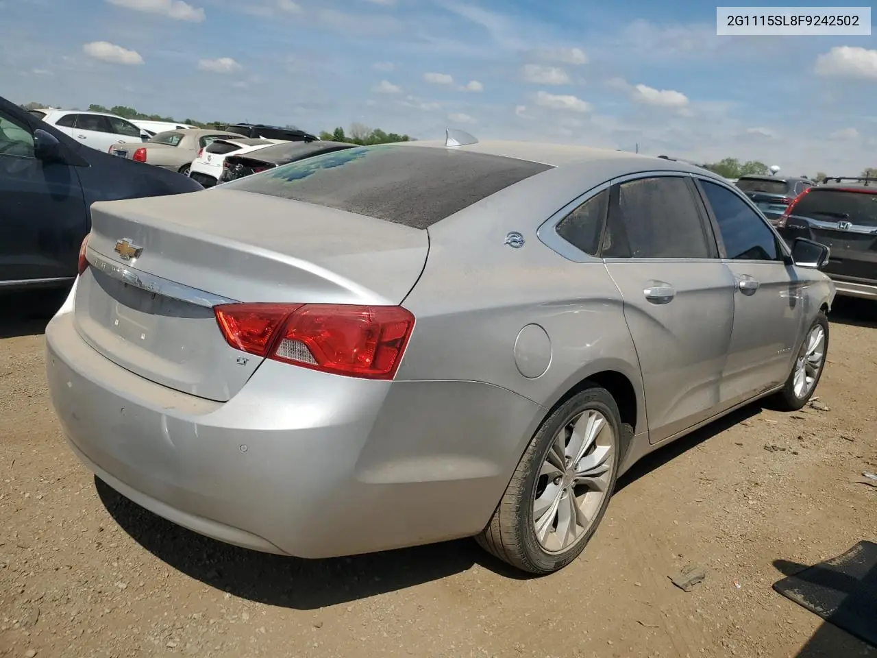2015 Chevrolet Impala Lt VIN: 2G1115SL8F9242502 Lot: 56852385