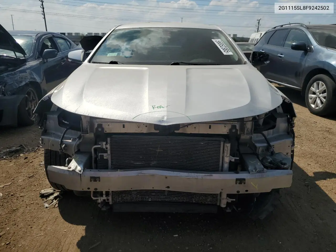 2015 Chevrolet Impala Lt VIN: 2G1115SL8F9242502 Lot: 56852385