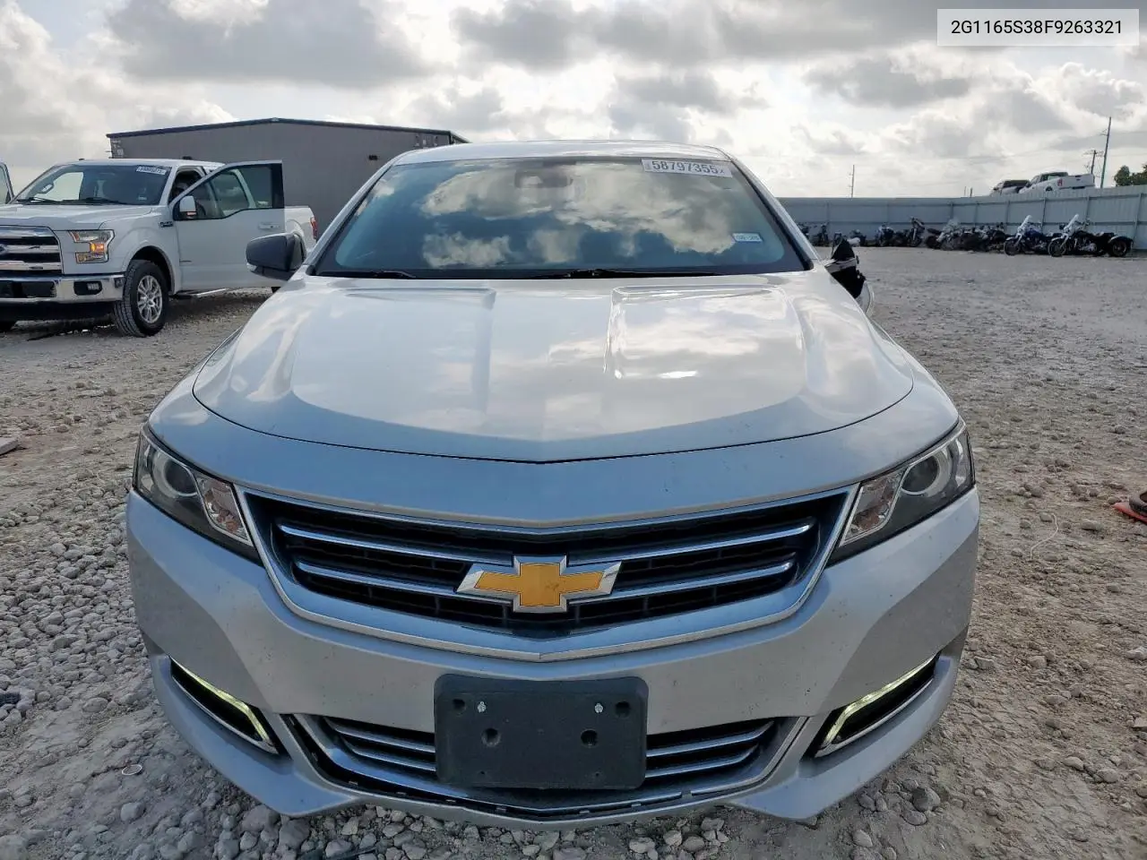 2015 Chevrolet Impala Ltz VIN: 2G1165S38F9263321 Lot: 58797355