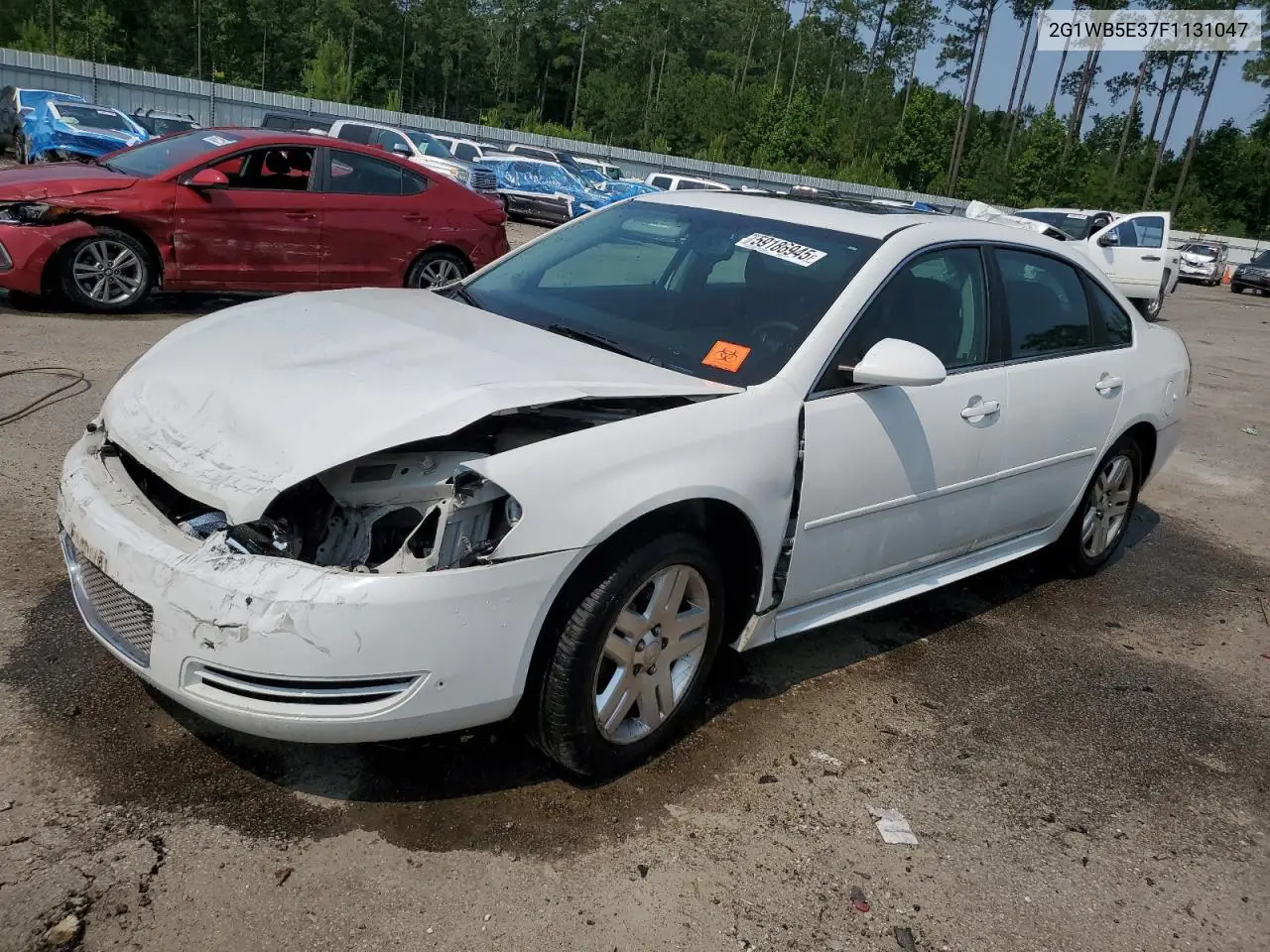 2015 Chevrolet Impala Limited Lt VIN: 2G1WB5E37F1131047 Lot: 59186945