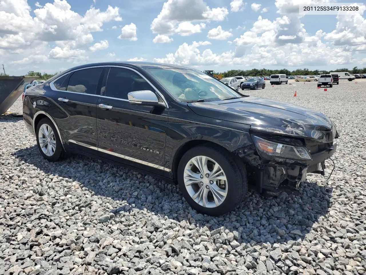 2015 Chevrolet Impala Lt VIN: 2G1125S34F9133208 Lot: 60627725