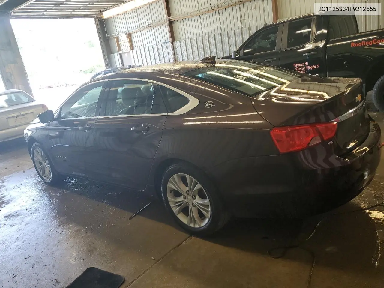 2015 Chevrolet Impala Lt VIN: 2G1125S34F9212555 Lot: 62288985