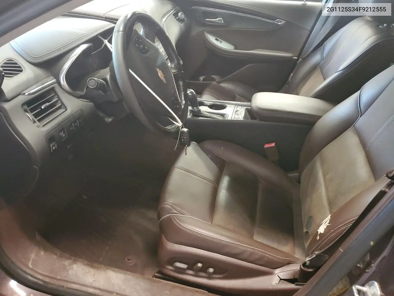 2015 Chevrolet Impala Lt VIN: 2G1125S34F9212555 Lot: 62288985