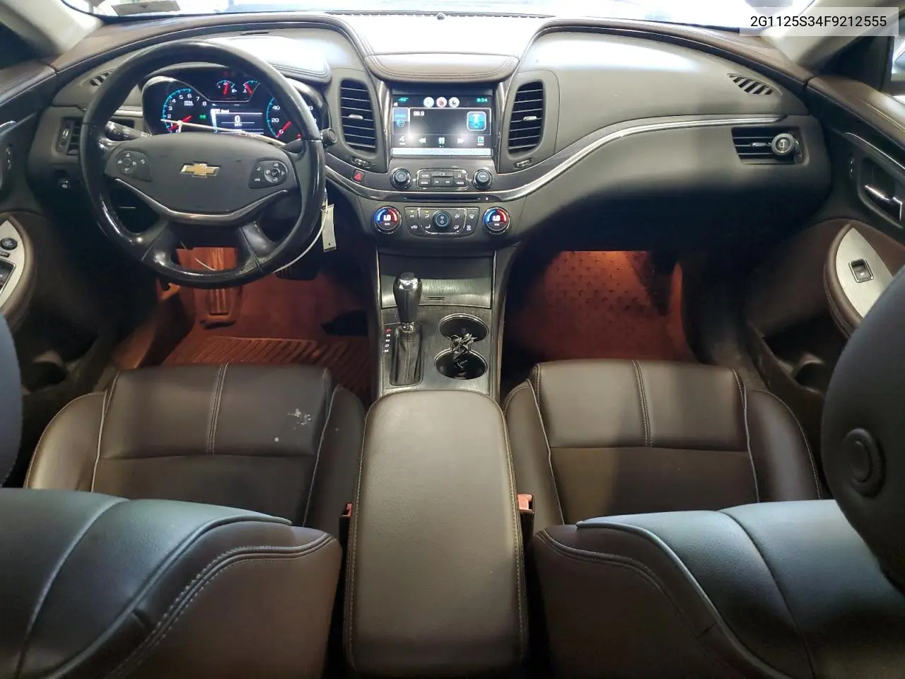 2015 Chevrolet Impala Lt VIN: 2G1125S34F9212555 Lot: 62288985