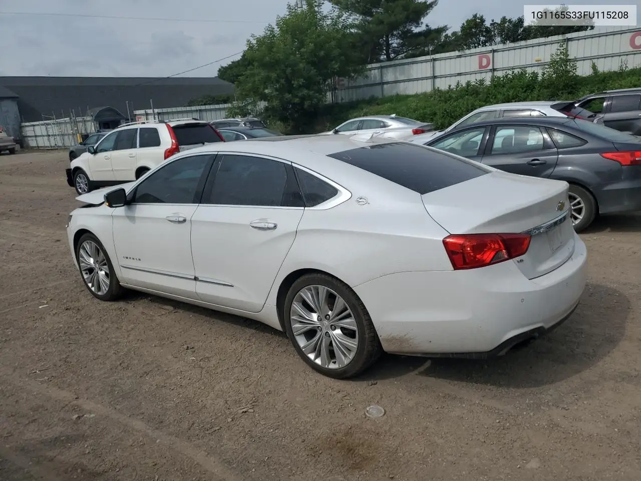 2015 Chevrolet Impala Ltz VIN: 1G1165S33FU115208 Lot: 62317235