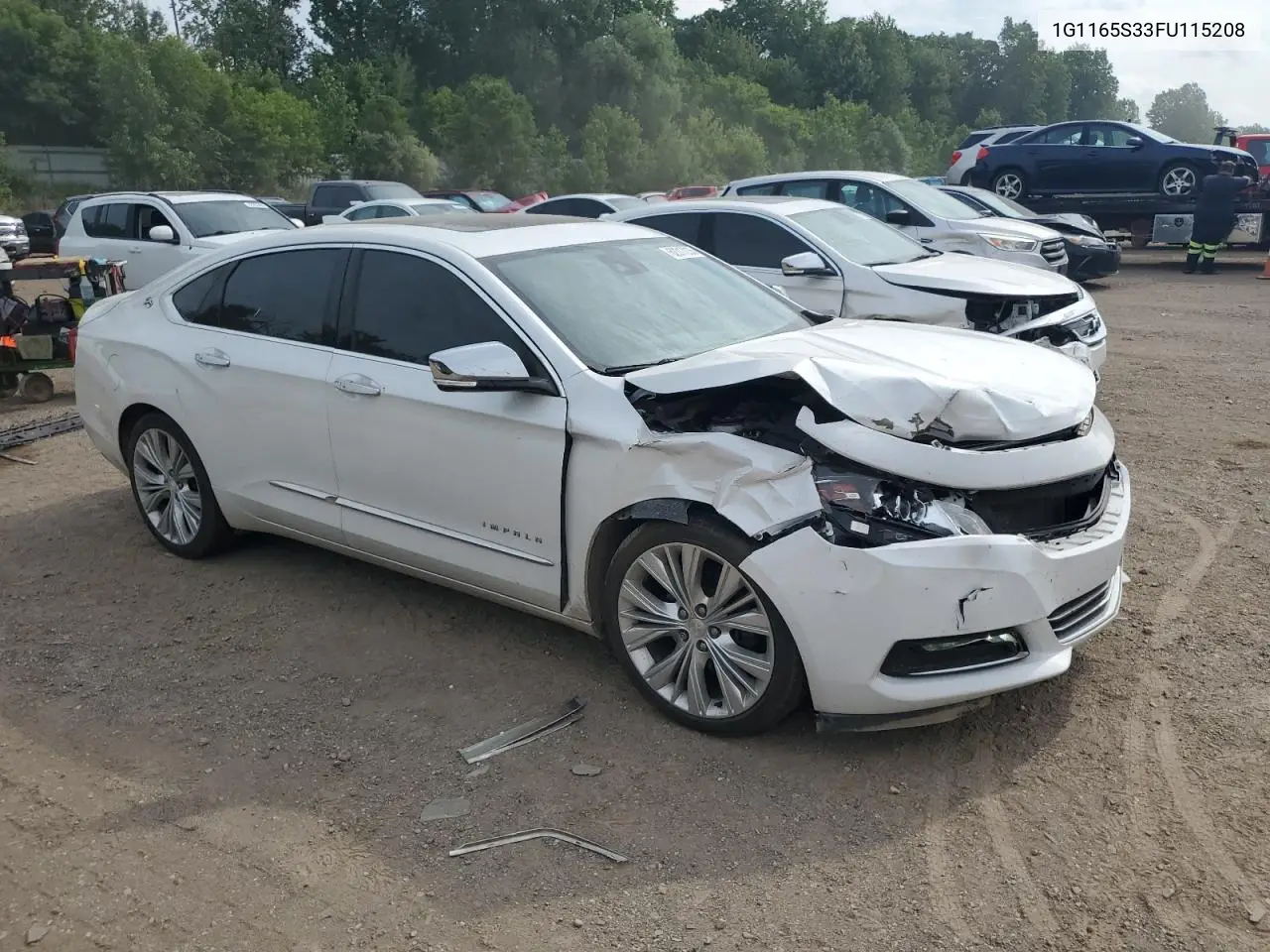 2015 Chevrolet Impala Ltz VIN: 1G1165S33FU115208 Lot: 62317235