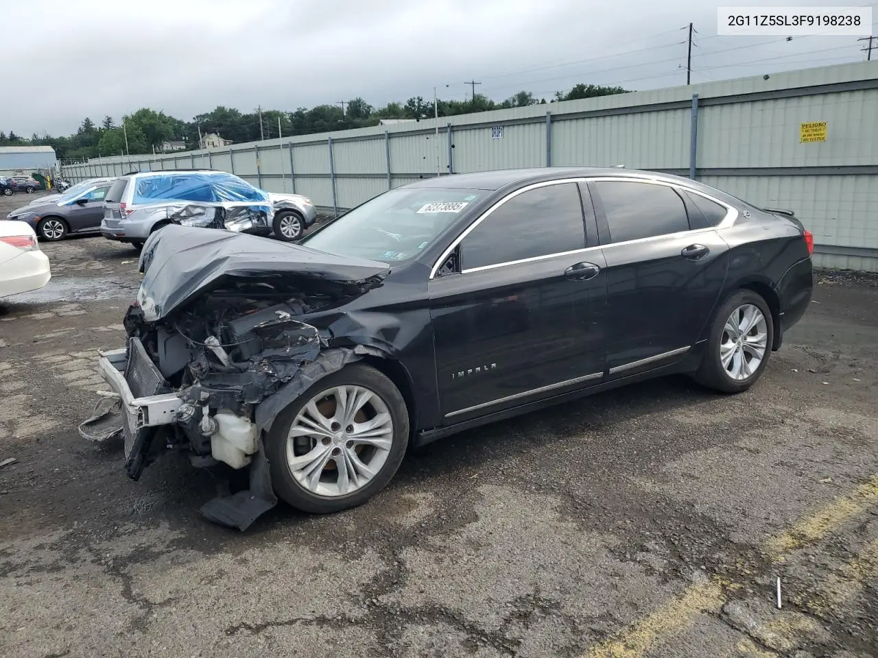 2015 Chevrolet Impala Ls VIN: 2G11Z5SL3F9198238 Lot: 62373895