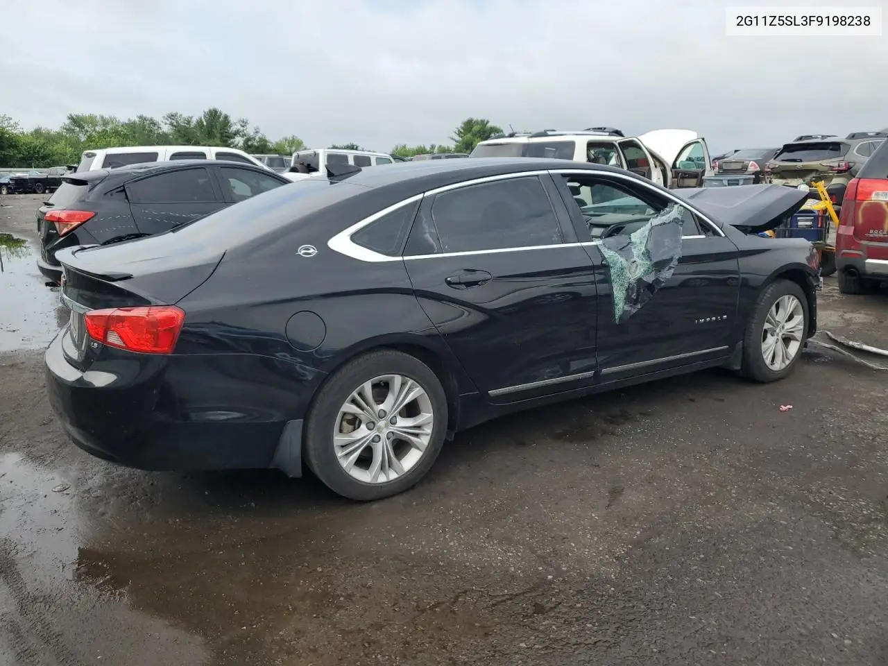 2015 Chevrolet Impala Ls VIN: 2G11Z5SL3F9198238 Lot: 62373895