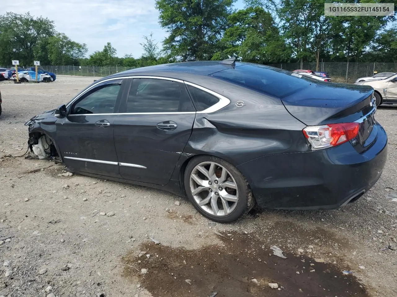 2015 Chevrolet Impala Ltz VIN: 1G1165S32FU145154 Lot: 62589375