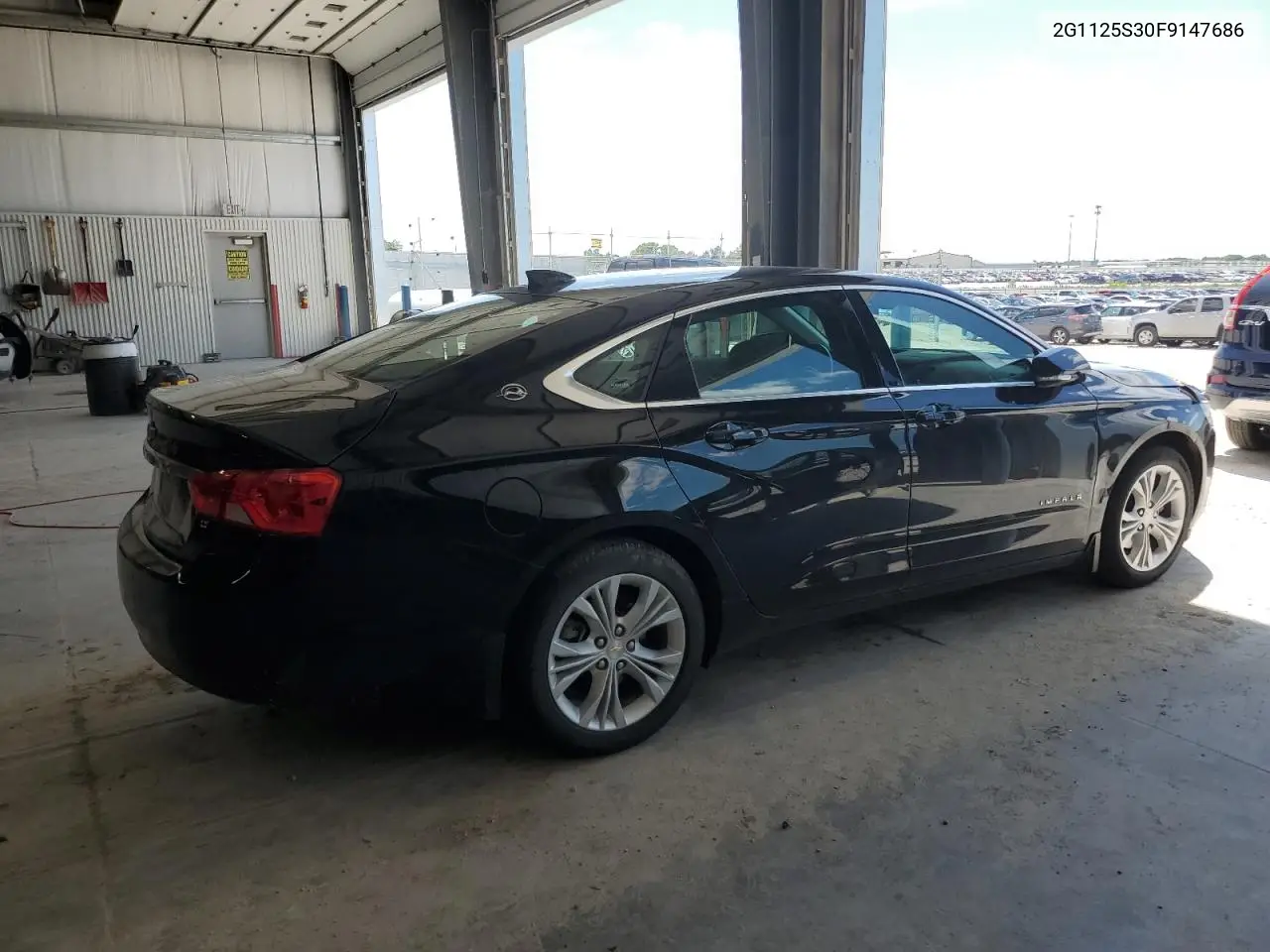 2015 Chevrolet Impala Lt VIN: 2G1125S30F9147686 Lot: 62684755