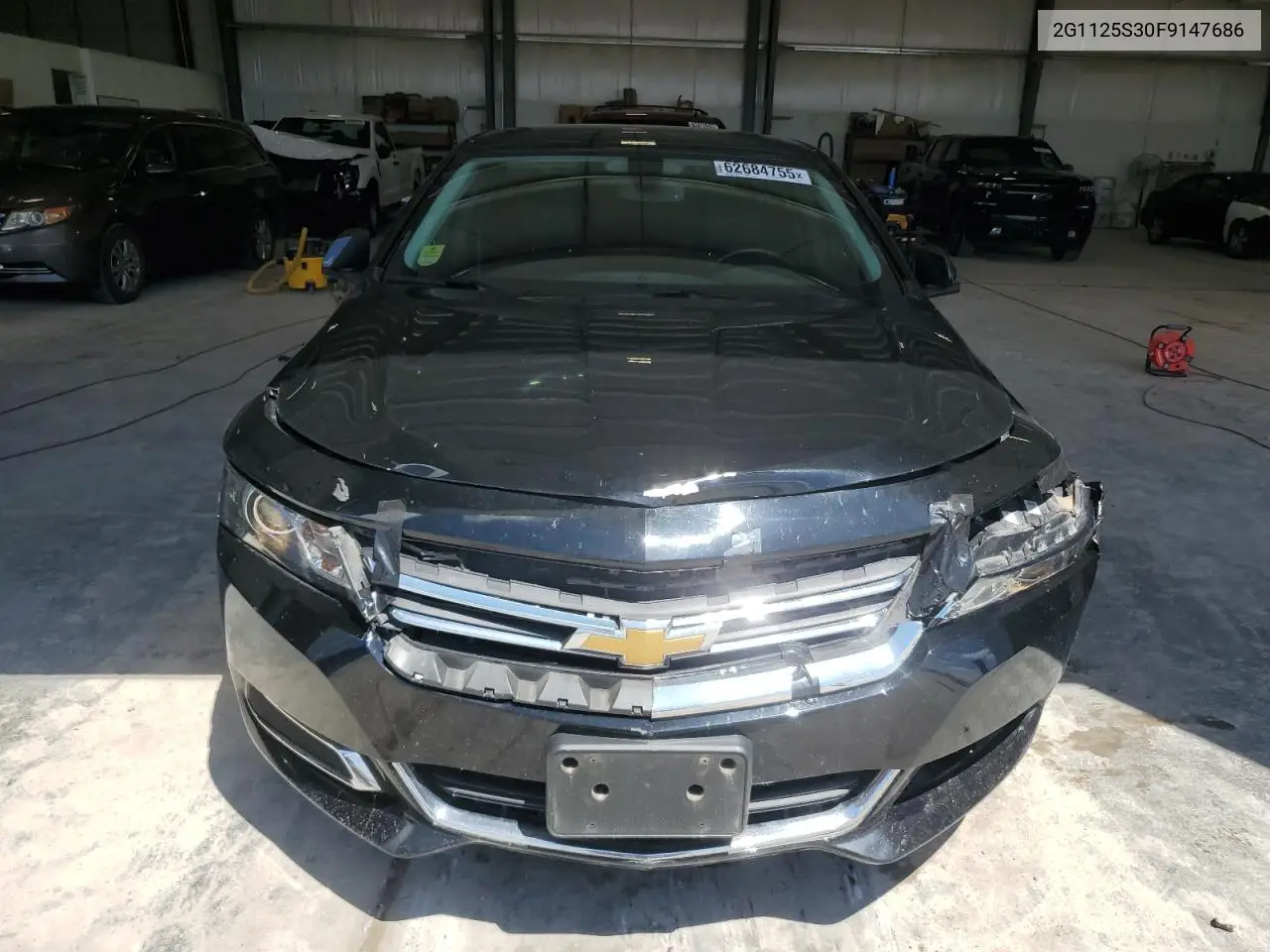 2015 Chevrolet Impala Lt VIN: 2G1125S30F9147686 Lot: 62684755