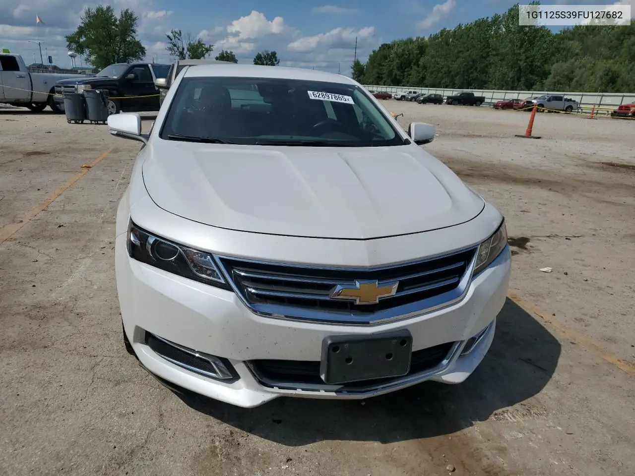 2015 Chevrolet Impala Lt VIN: 1G1125S39FU127682 Lot: 62897865