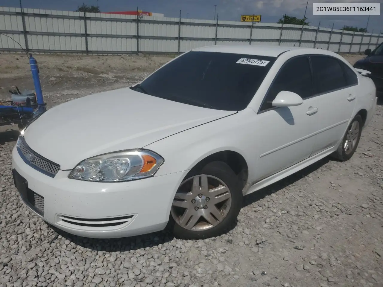2015 Chevrolet Impala Limited Lt VIN: 2G1WB5E36F1163441 Lot: 62945775