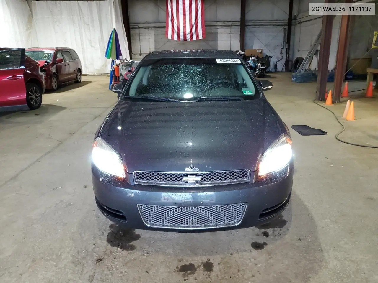 2015 Chevrolet Impala Limited Ls VIN: 2G1WA5E36F1171137 Lot: 63060935