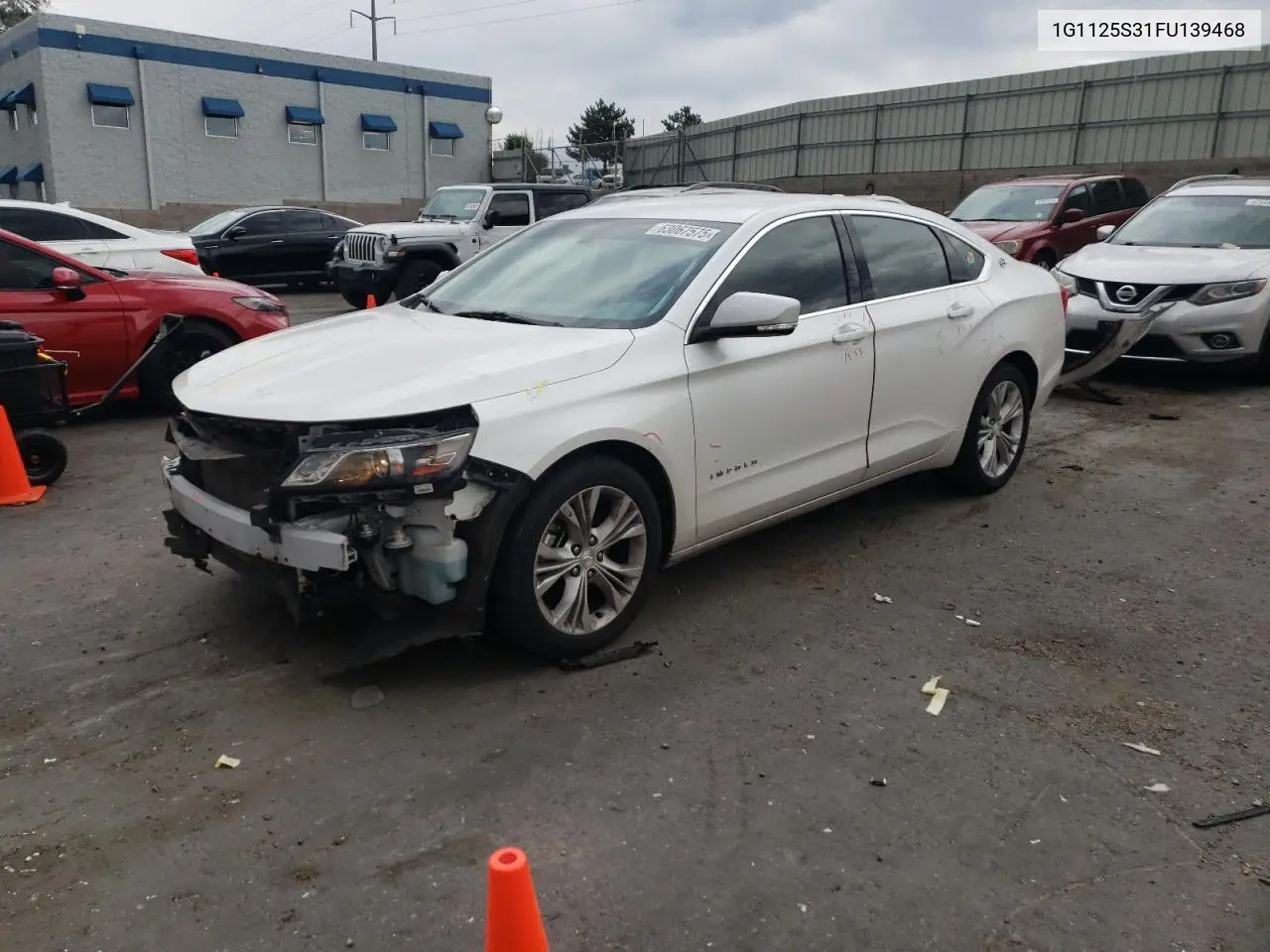 2015 Chevrolet Impala Lt VIN: 1G1125S31FU139468 Lot: 63067575