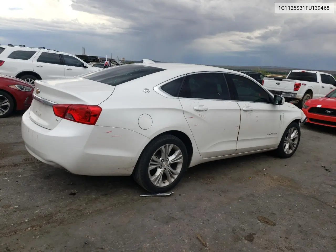 2015 Chevrolet Impala Lt VIN: 1G1125S31FU139468 Lot: 63067575