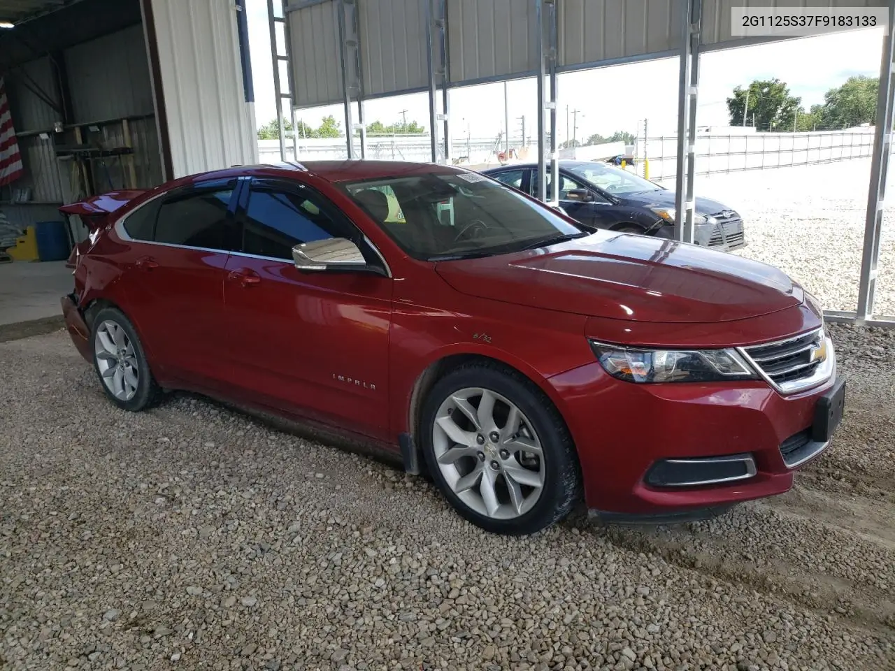 2015 Chevrolet Impala Lt VIN: 2G1125S37F9183133 Lot: 63390435