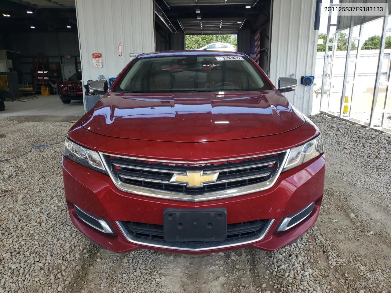2015 Chevrolet Impala Lt VIN: 2G1125S37F9183133 Lot: 63390435