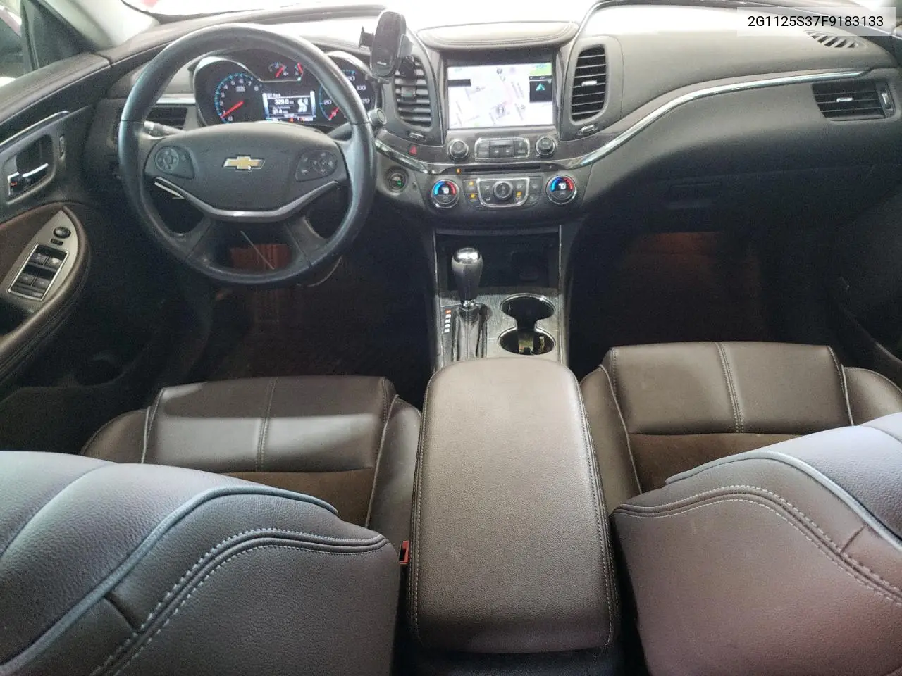 2015 Chevrolet Impala Lt VIN: 2G1125S37F9183133 Lot: 63390435