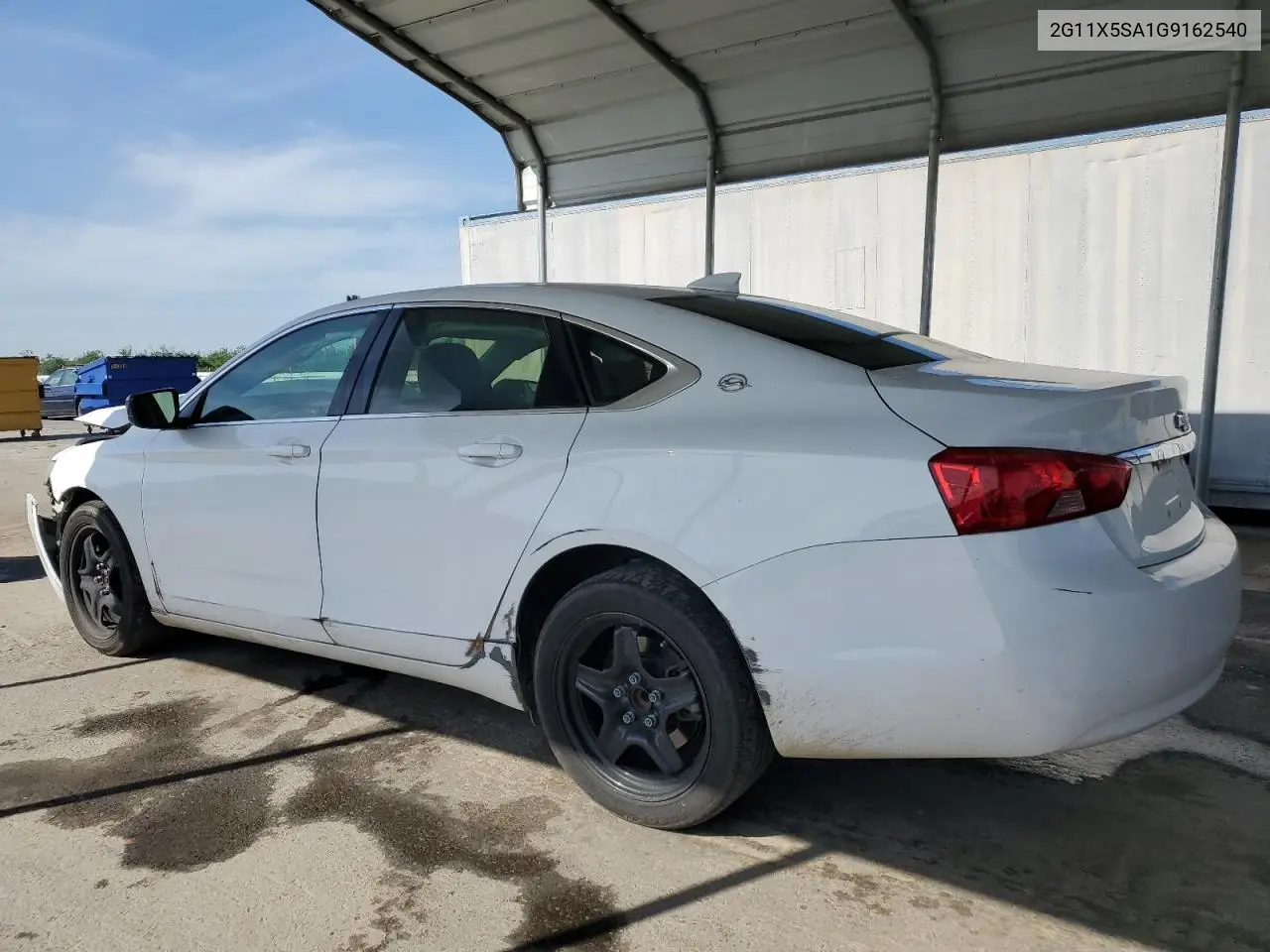 2016 Chevrolet Impala Ls VIN: 2G11X5SA1G9162540 Lot: 53126065