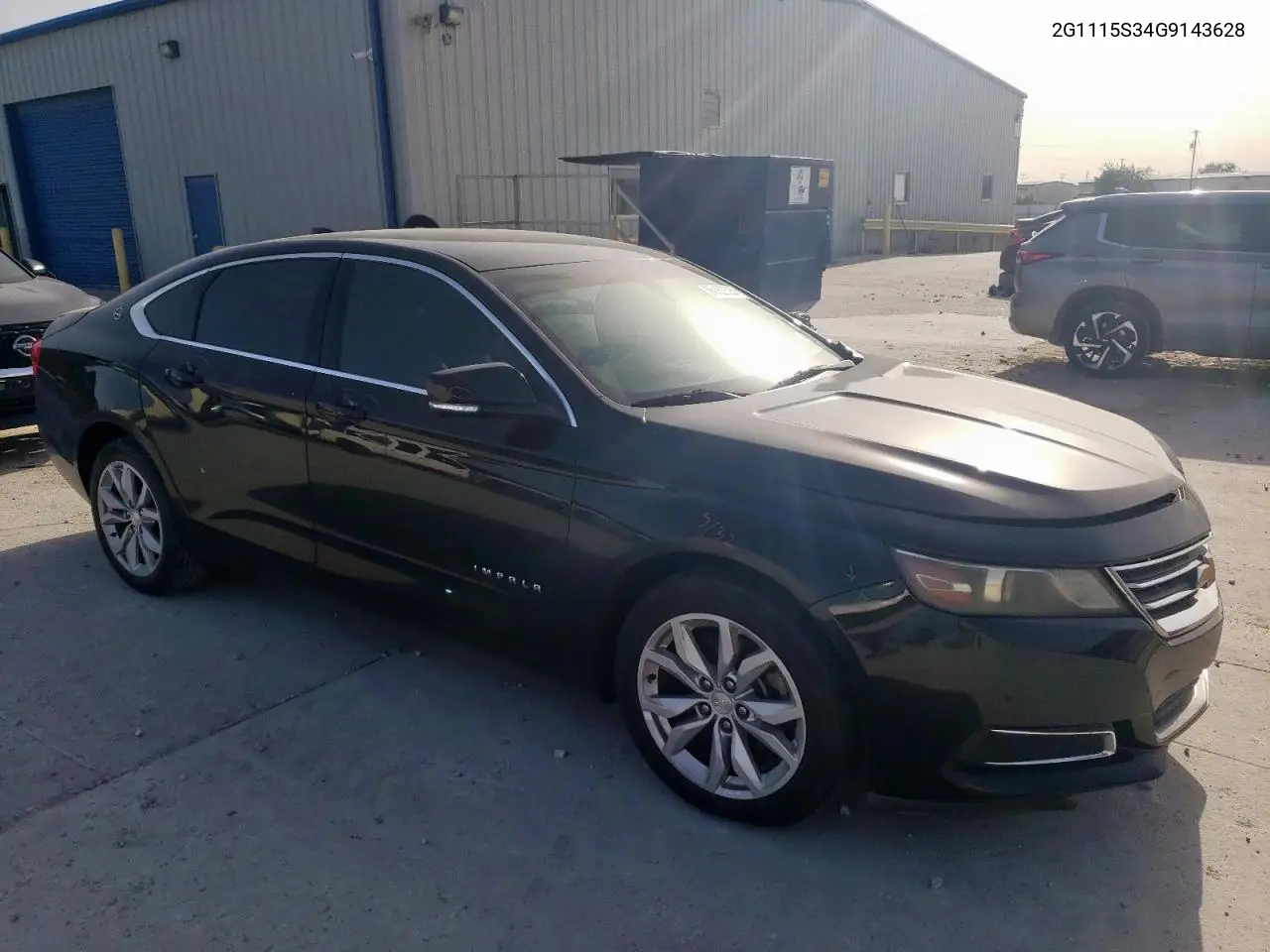 2016 Chevrolet Impala Lt VIN: 2G1115S34G9143628 Lot: 56162395