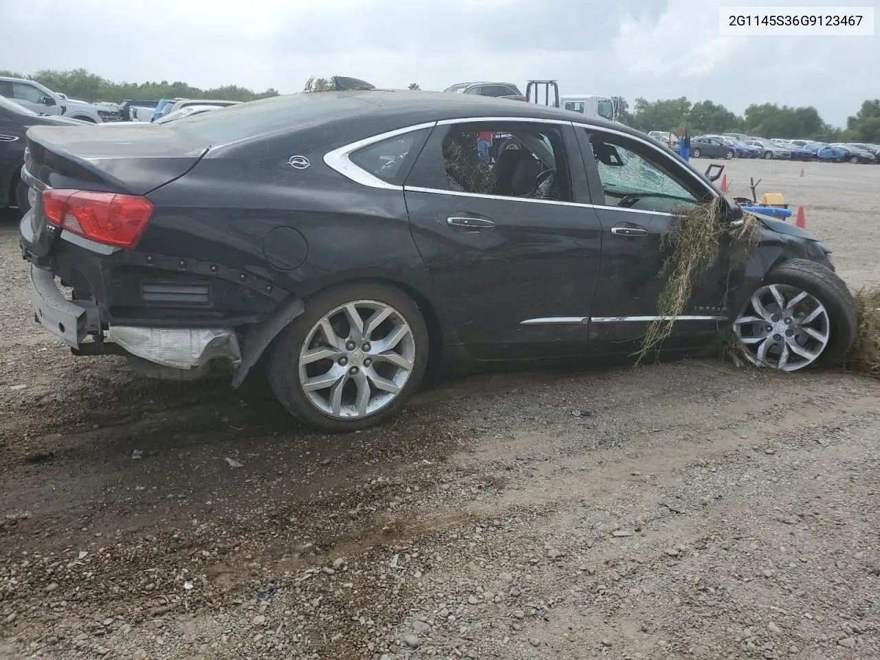2016 Chevrolet Impala Ltz VIN: 2G1145S36G9123467 Lot: 56175655