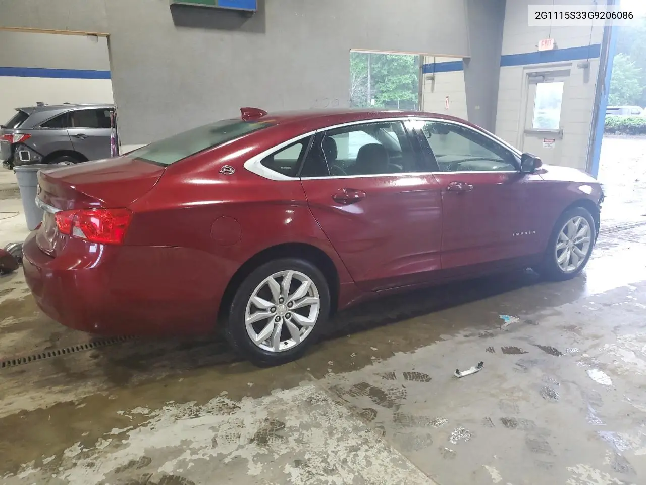 2016 Chevrolet Impala Lt VIN: 2G1115S33G9206086 Lot: 56457915