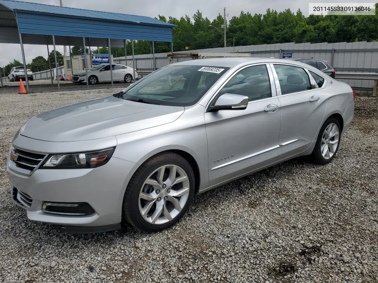 2016 Chevrolet Impala Ltz VIN: 2G1145S33G9136046 Lot: 56869235